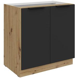 Kuchyňská skříňka Aria BL/AR Anti Fingerprint 80d 2f Bb obraz