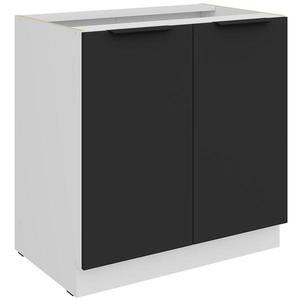 Kuchyňská skříňka Aria BL/WH Anti Fingerprint 80d 2f Bb obraz