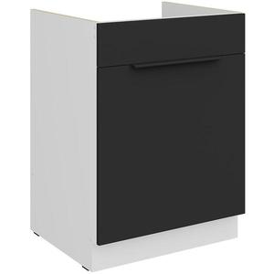 Kuchyňská skříňka Aria BL/WH Anti Fingerprint 60zl 1s Bb obraz