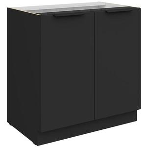 Kuchyňská skříňka Aria BL/BL Anti Fingerprint 80d 2f Bb obraz