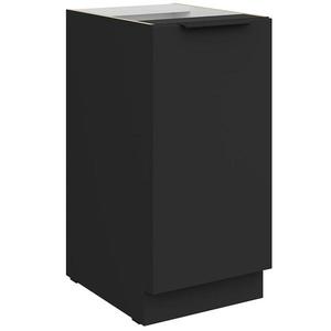 Kuchyňská skříňka Aria BL/BL Anti Fingerprint 40d 1f Bb obraz