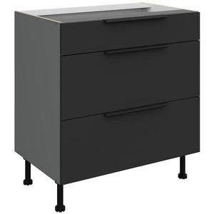 Kuchyňská skříňka Aria BL/ANT Anti Fingerprint 80d 3s Bb obraz