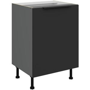 Kuchyňská skříňka Aria BL/ANT Anti Fingerprint 60d 1f Bb obraz