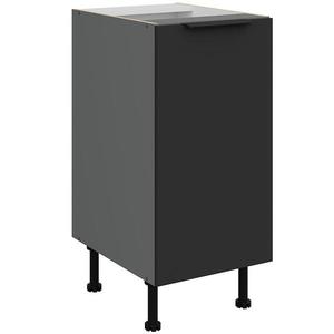 Kuchyňská skříňka Aria BL/ANT Anti Fingerprint 40d 1f Bb obraz