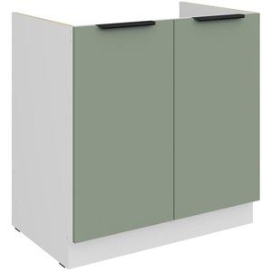 Kuchyňská skříňka Aria SA/WH Anti Fingerprint 80zl 2f Bb obraz