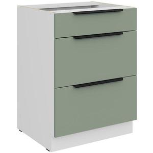 Kuchyňská skříňka Aria SA/WH Anti Fingerprint 60d 3s Bb obraz