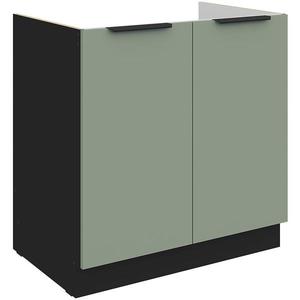 Kuchyňská skříňka Aria SA/BL Anti Fingerprint 80zl 2f Bb obraz