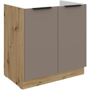 Kuchyňská skříňka Aria TA/AR Anti Fingerprint 80zl 2f Bb obraz