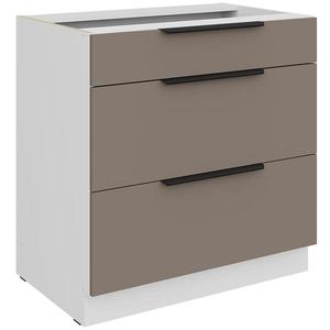 Kuchyňská skříňka Aria TA/WH Anti Fingerprint 80d 3s Bb obraz