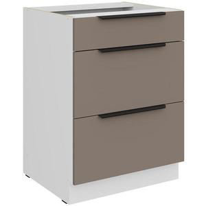 Kuchyňská skříňka Aria TA/WH Anti Fingerprint 60d 3s Bb obraz