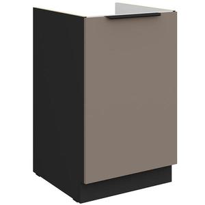 Kuchyňská skříňka Aria TA/BL Anti Fingerprint 50zl 1f Bb obraz