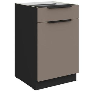 Kuchyňská skříňka Aria TA/BL Anti Fingerprint 50d 1f 1s Bb obraz