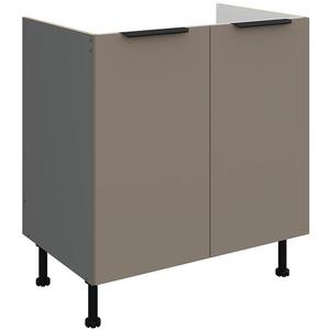 Kuchyňská skříňka Aria TA/ANT Anti Fingerprint 80zl 2f Bb obraz