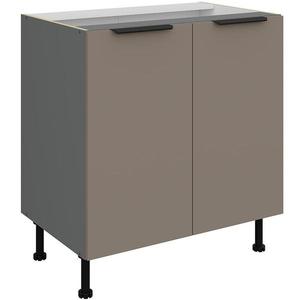 Kuchyňská skříňka Aria TA/ANT Anti Fingerprint 80d 2f Bb obraz