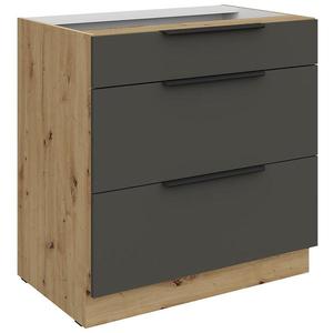 Kuchyňská skříňka Aria GR/AR Anti Fingerprint 80d 3s Bb obraz