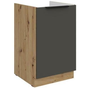 Kuchyňská skříňka Aria GR/AR Anti Fingerprint 50zl 1f Bb obraz