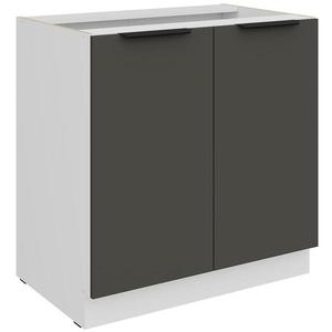 Kuchyňská skříňka Aria GR/WH Anti Fingerprint 80d 2f Bb obraz