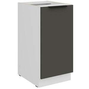 Kuchyňská skříňka Aria GR/WH Anti Fingerprint 40d 1f Bb obraz