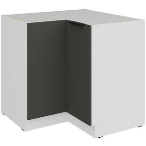 Kuchyňská skříňka Aria GR/WH Anti Fingerprint 90x90 Dn 2f Bb obraz