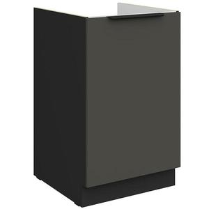 Kuchyňská skříňka Aria GR/BL Anti Fingerprint 50zl 1f Bb obraz