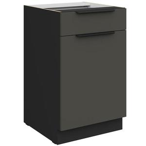 Kuchyňská skříňka Aria GR/BL Anti Fingerprint 50d 1f 1s Bb obraz