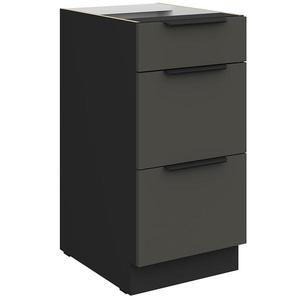 Kuchyňská skříňka Aria GR/BL Anti Fingerprint 40d 3s Bb obraz