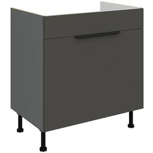 Kuchyňská skříňka Aria GR/ANT Anti Fingerprint 80zl 1s Bb obraz