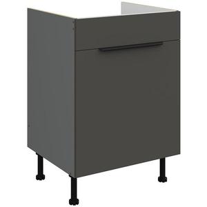 Kuchyňská skříňka Aria GR/ANT Anti Fingerprint 60zl 1s Bb obraz