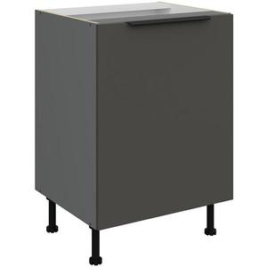 Kuchyňská skříňka Aria GR/ANT Anti Fingerprint 60d 1f Bb obraz