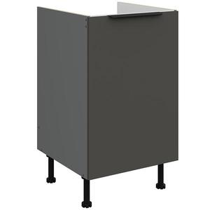 Kuchyňská skříňka Aria GR/ANT Anti Fingerprint 50zl 1f Bb obraz