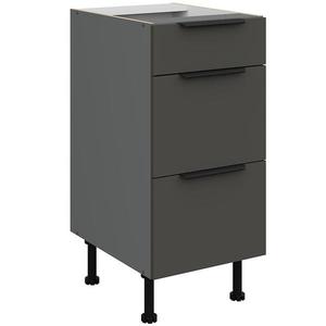 Kuchyňská skříňka Aria GR/ANT Anti Fingerprint 40d 3s Bb obraz