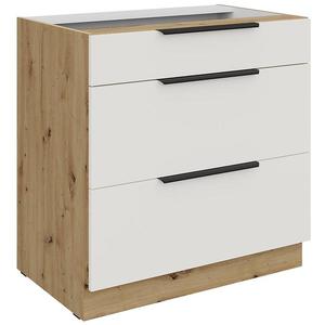 Kuchyňská skříňka Aria WH/AR Anti Fingerprint 80d 3s Bb obraz