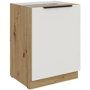 Kuchyňská skříňka Aria WH/AR Anti Fingerprint 60d 1f Bb obraz