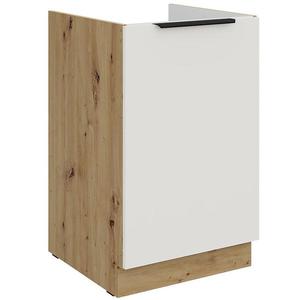 Kuchyňská skříňka Aria WH/AR Anti Fingerprint 50zl 1f Bb obraz