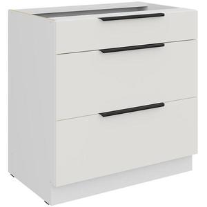 Kuchyňská skříňka Aria WH/WH Anti Fingerprint 80d 3s Bb obraz