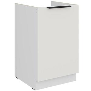 Kuchyňská skříňka Aria WH/WH Anti Fingerprint 50zl 1f Bb obraz