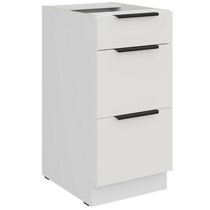 Kuchyňská skříňka Aria WH/WH Anti Fingerprint 40d 3s Bb obraz