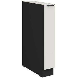 Kuchyňská skříňka Aria WH/BL Anti Fingerprint 15d CARgo Bb obraz