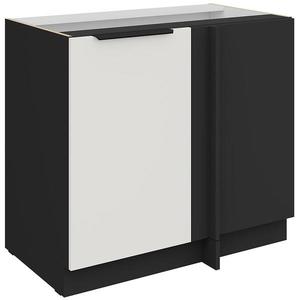 Kuchyňská skříňka Aria WH/BL Anti Fingerprint 105 Nd 1f Bb obraz