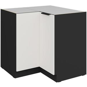 Kuchyňská skříňka Aria WH/BL Anti Fingerprint 90x90 Dn 2f Bb obraz