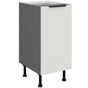 Kuchyňská skříňka Aria WH/ANT Anti Fingerprint 40d 1f Bb obraz