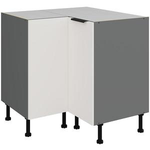 Kuchyňská skříňka Aria WH/ANT Anti Fingerprint 90x90 Dn 2f Bb obraz