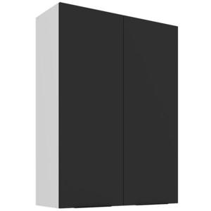 Kuchyňská skříňka Aria BL/WH Anti Fingerprint 80g-108 2f obraz