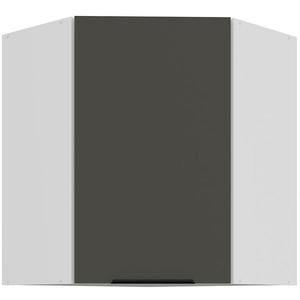 Kuchyňská skříňka Aria GR/WH Anti Fingerprint 60x60 Gn-72 1f (45°) obraz