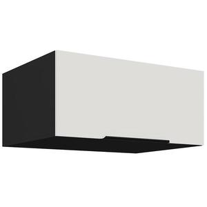 Kuchyňská skříňka Aria WH/BL Anti Fingerprint 80 Nagu-36 1f obraz