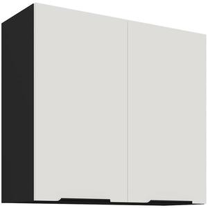 Kuchyňská skříňka Aria WH/BL Anti Fingerprint 80g-72 2f obraz