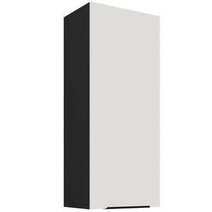 Kuchyňská skříňka Aria WH/BL Anti Fingerprint 45g-108 1f obraz