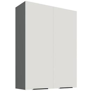 Kuchyňská skříňka Aria WH/ANT Anti Fingerprint 80g-108 2f obraz