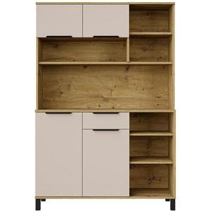 Vitrína Linda cashmere 120 (SOLEA) obraz