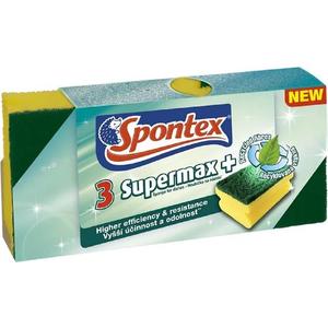 Supermax+ profilovaná houbička 3ks 19500119 obraz